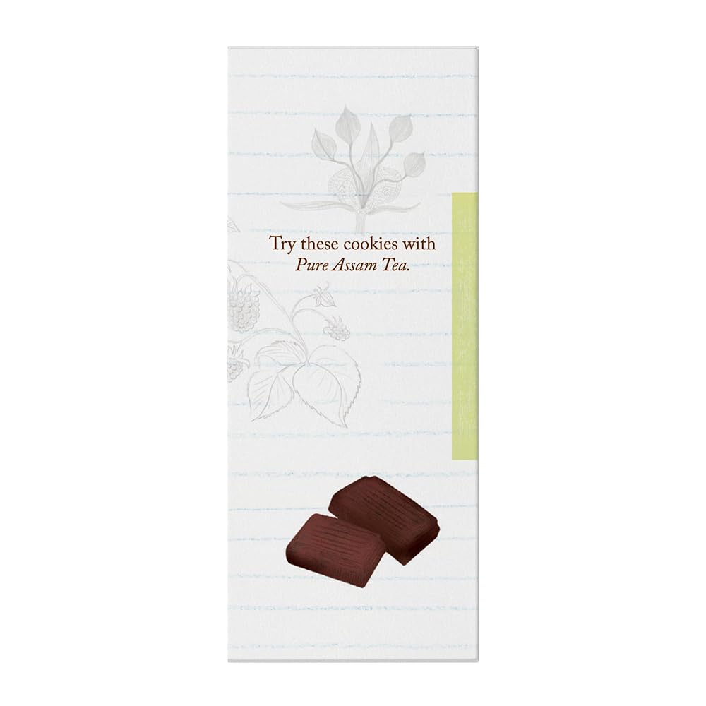 Miller's Artisan Biscuits Elegant & English Raspberries & Dark Chocolate Shortbread Cookies | 4.9 oz