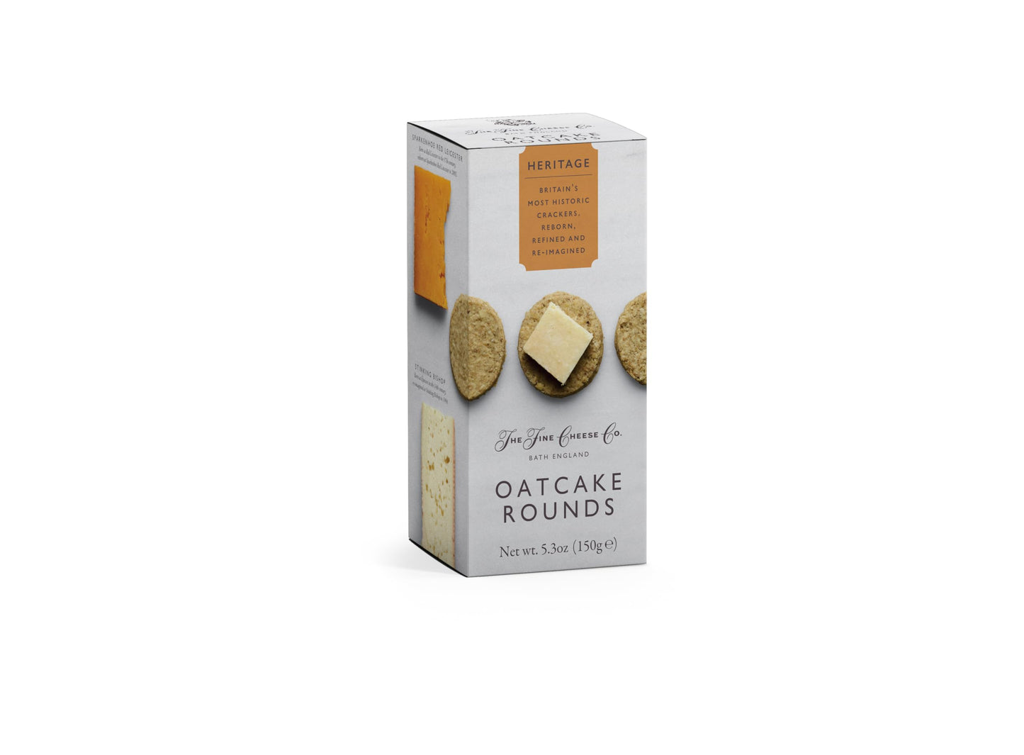 The Fine Cheese Co. Oatcake Rounds | Gluten-Free Oat Crackers | 5.3 oz