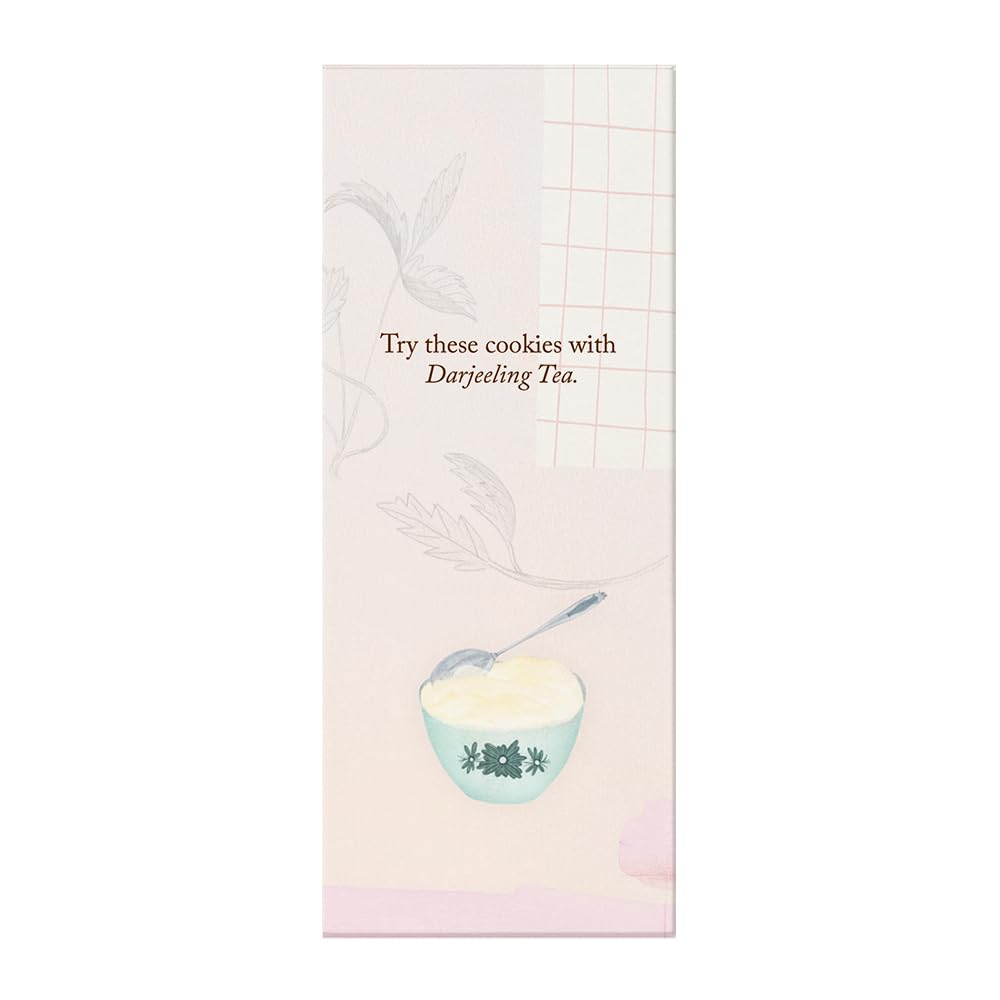 Miller's Artisan Biscuits Elegant & English Strawberries & Cream Shortbread Cookies | 4.9 oz