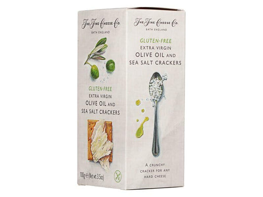 The Fine Cheese Co. Gluten-Free Cracker with Extra Virgin Olive Oil & Sea Salt | 3.9 oz