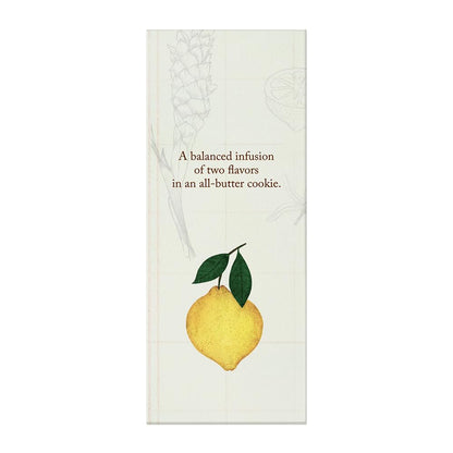Miller's Artisan Biscuits Elegant & English Lemon & Ginger Shortbread Cookies | 4.9 oz