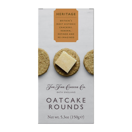 The Fine Cheese Co. Oatcake Rounds | Gluten-Free Oat Crackers | 5.3 oz