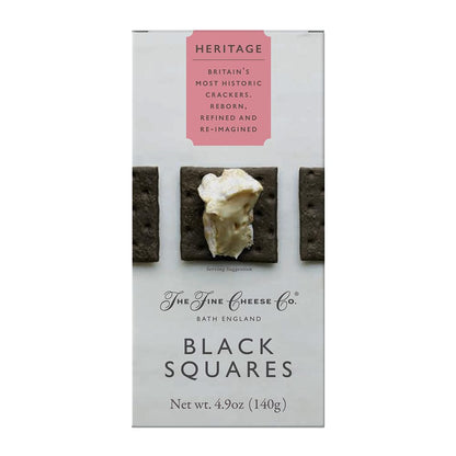 The Fine Cheese Co. Black Squares | Great for Halloween or Entertaining | 5.3 oz