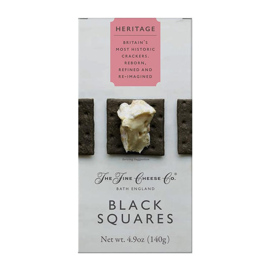 The Fine Cheese Co. Black Squares | Great for Halloween or Entertaining | 5.3 oz