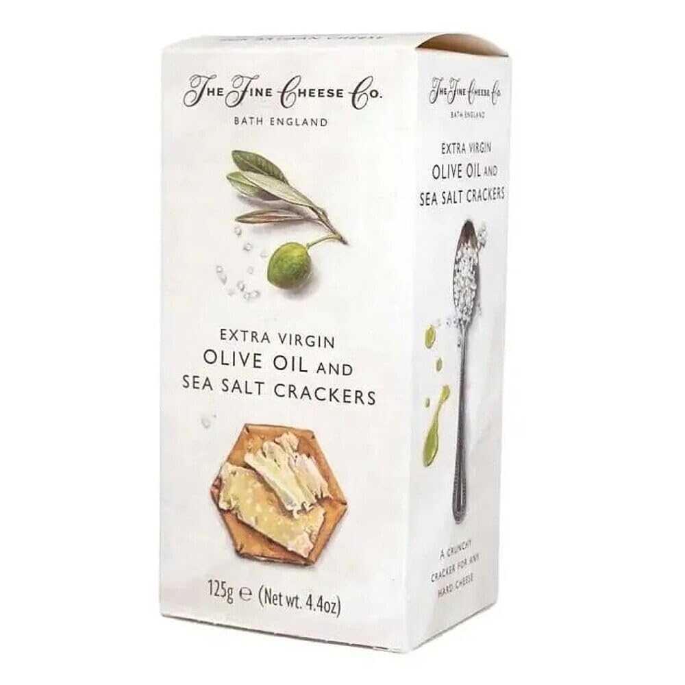 The Fine Cheese Co. Olive Oil and Sea Salt Crackers | 4.4 oz