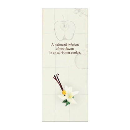 Miller's Artisan Biscuits Elegant & English Baked Apple & Custard Shortbread Cookies | 4.9 oz
