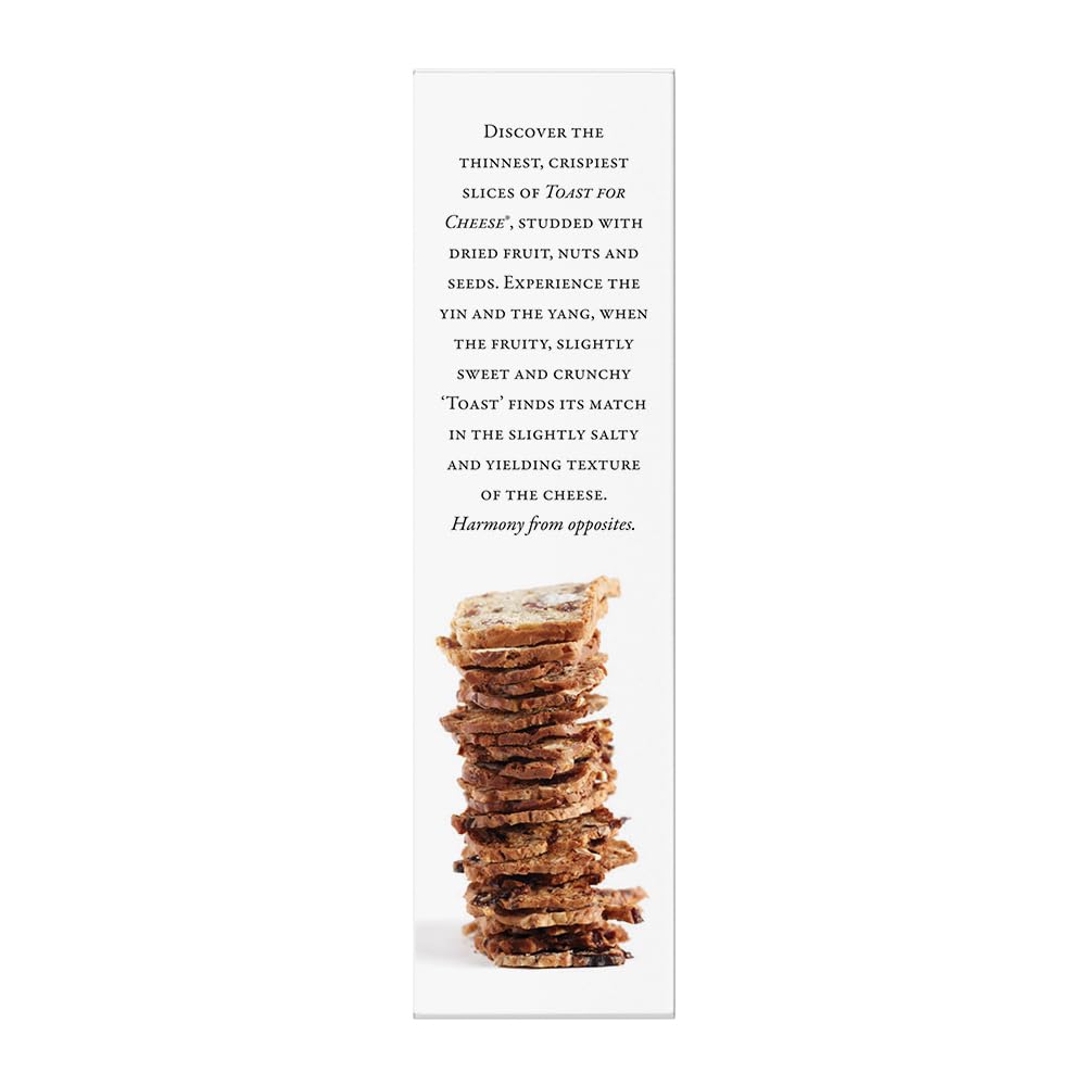 The Fine Cheese Co. Gluten-Free Toasts for Cheese with Cherries, Almonds & Linseeds | 3.5 oz